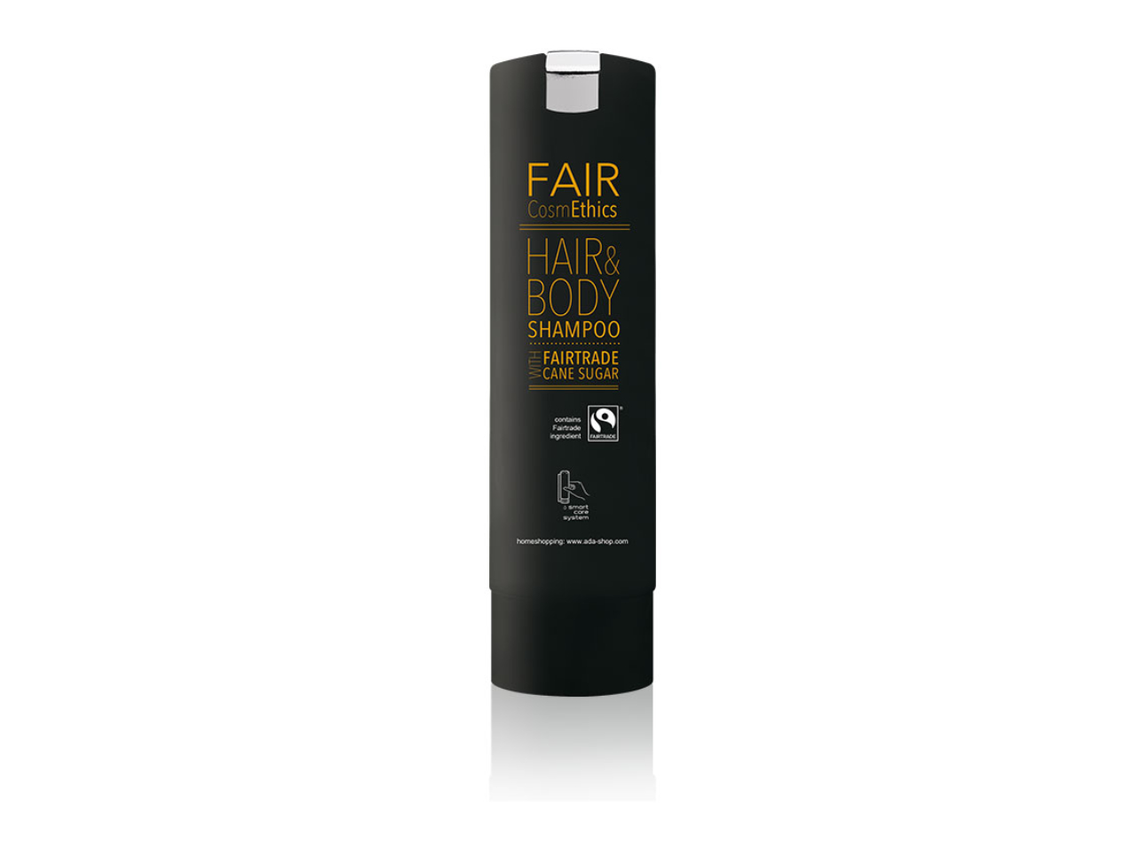 Fair Cosmethics - Fairtrade 300ml Shampoo Hair & Body im Flacon SHAPE mit Pumpe
